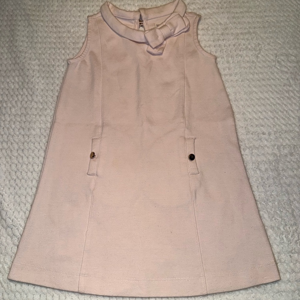 Elegant Sleeveless Blush Kids Dress